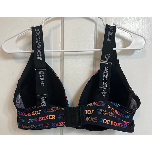 Joe Boxer Underwire Bra Size 38D Colorful Comfortable Supportive Excellent - Picture 2 of 3